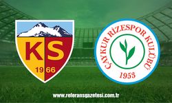 Kayserispor – Rizespor maçı ne zaman, saat kaçta ve hangi kanalda?