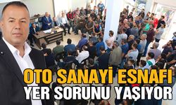 Oto sanayi esnafı yer sorunu yaşıyor