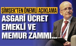 Şimşek’ten asgari ücret, emekli ve memur zammı açıklaması