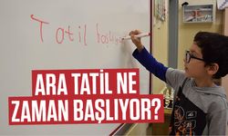 Ara tatil ne zaman başlıyor?