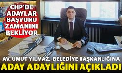 Avukat Umut Yılmaz, CHP Şehitkamil belediye başkanlığına aday adaylığını açıkladı