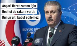 Asgari ücret zammı için Destici de rakam verdi: Bunu altı kabul edilemez