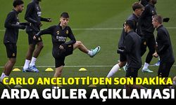 Ancelotti, Arda Güler'in yıl sonu oynamaya hazır olacağını söyledi