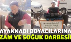 Ayakkabı Boyacılarına zam ve soğuk darbesi!