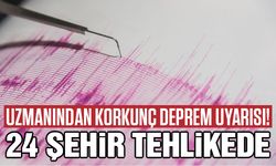 Uzmanından korkunç deprem uyarısı! 24 şehir tehlikede