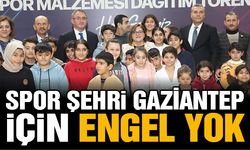 Spor şehri Gaziantep için engel yok