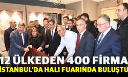 12 Ülkeden 400 Firma, İstanbul’da Halı Fuarında Buluştu