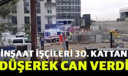 İnşaat İşçileri 30. Kattan Düşerek Can Verdi