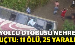 Yolcu Otobüsü Nehre Uçtu: 11 ölü, 25 yaralı