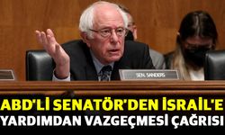 ABD’li Senatör’den İsrail’e yardımdan vazgeçmesi çağrısı