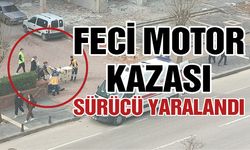 Gaziantep’te feci motor kazası! Yaralı var