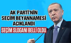 AK Parti’nin Seçim Beyannamesi Açıklandı