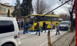 Gaziantep'te Yolcu Otobüsü Alev Aldı!