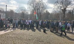 Gaziantepli Hekimler Gazze İçin Yürüyor!