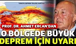 Prof. Dr. Ahmet Ercan'dan O Bölgede Büyük Deprem İçin Uyarı
