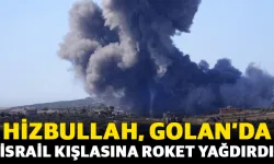 Hizbullah, Golan’da İsrail kışlasına roket yağdırdı