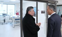 Yerlikaya Yaralanan Polisi Ziyaret Etti