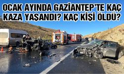 Ocak Ayında Gaziantep’te Kaç Kaza Yaşandı? Kaç Kişi Öldü?