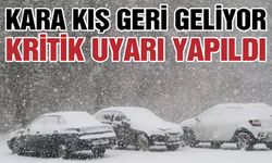 Kara Kış Geri Döndü! Kar Yağış Bu Gece Başlıyor