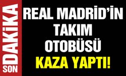 Real Madrid'in Takım Otobüsü Kaza Yaptı!