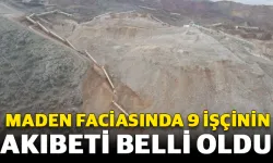 Erzincan'da maden faciası: 9 işçinin akıbeti belli oldu