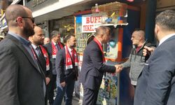Yeniden Refah Adayları Gaziantep’te Esnafı Ziyaret Etti