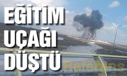 Konya'da Uçak Düştü! Çok Sayıda Ekip Bölgede