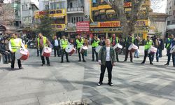 Gaziantep’te Davullu Zurnalı Seçim Çalışması