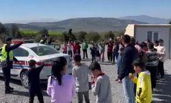 Gaziantep'te Depremzede Çocuklara Trafik Eğitimi
