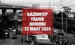 Gaziantep Trafik Yoğunluk Haritası | 13 Mart 2024 Çarşamba