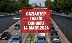 Gaziantep Trafik Yoğunluk Haritası | 14 Mart 2024 Perşembe