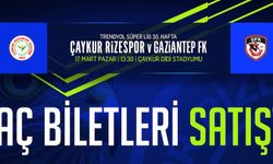 Çaykur Rizespor - Gaziantep FK Maçının Biletleri Satışa Çıktı
