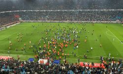 Trabzon'da Maç Sonu Saha Karıştı