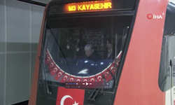 Cumhurbaşkanı Erdoğan Yeni Metro Hattının Test Sürüşünü Yaptı
