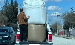 Gaziantep’te Tehlikeli Taşımacılık! Ölüme Meydan Okudular