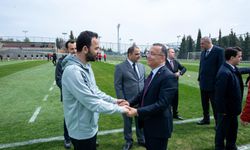 Vali Çeber’den Gaziantep Futbol Kulübüne ziyaret