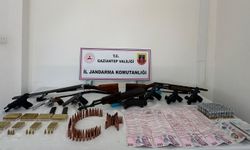 Gaziantep’te “MERCEK” Operasyonu: Kaçak Silah Ele Geçirildi!
