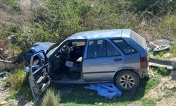 Otomobil Kanala uçtu: Sürücü hayatını kaybetti
