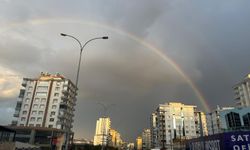 Gaziantep’te Gökkuşağı Büyüledi