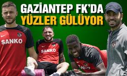 Gaziantep FK'da herkesin yüzü gülüyor