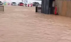 Gaziantep OSB Yağmur Altında, Bir Çok Fabrikayı Sel Bastı