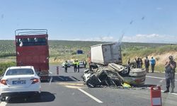 Gaziantep Nurdağı otoyolunda feci kaza