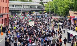 İsrail'in Refah'a yönelik saldırıları Berlin'de protesto edildi