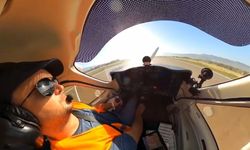Film Sahnesi Değil Gerçek: Havada Motoru Duran Uçağı Başarıyla Piste İndirdi