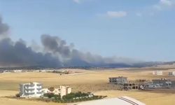 Şırnak'taki anız yangınına müdahale ediliyor