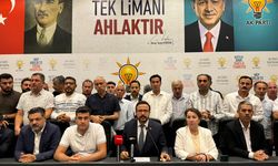 AK Parti Şehitkamil ilçe başkanı Yılmaz istifasını açıklıyor