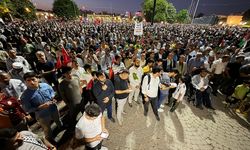 Gaziantep’te Binlerce Kişi Heniyye İçin Demokrasi Meydanında Toplandı
