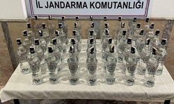 Jandarma Ekipleri 43 Litre Sahte İçki Ele Geçirdi