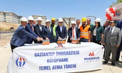 Gaziantep Üniversitesi’nde yeni kütüphane binasının temeli atıldı