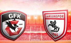 Gaziantep FK - Samsunspor İlk Yarı Sona Erdi